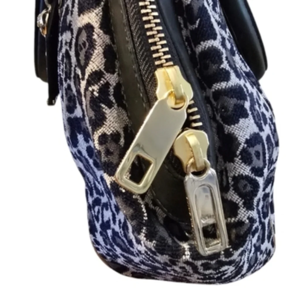 Juicy Couture Leopard Print Jamie Tote Satchel Bag NEW